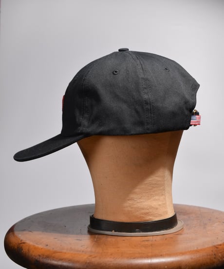 PORP1947_WASHED CAP  (BLACK) USED加工