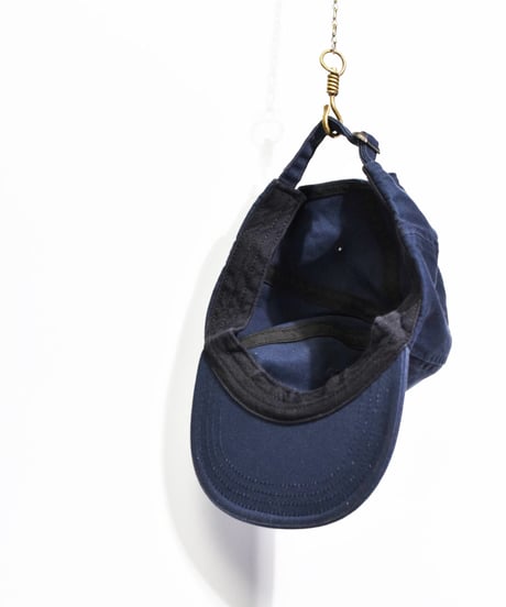 SOLID WASHED CAP  (NAVY)