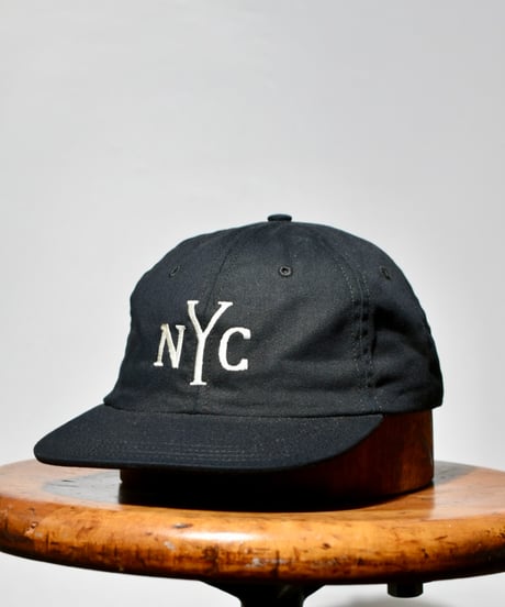 NYC_WASHED CAP  (BLACK) USED加工