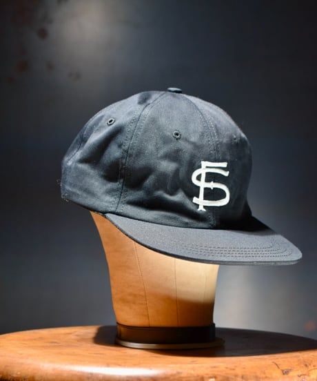 SFC1952WASHED CAP  (BLACK) USED加工