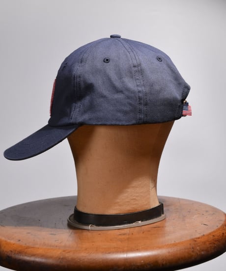 NYCC1947_WASHED CAP  (NAVY) USED加工
