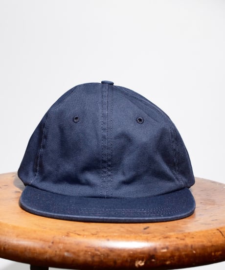 SOLID WASHED CAP  (NAVY)