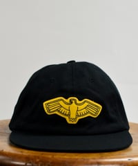 NWEC1937_WASHED CAP  (BLACK) USED加工