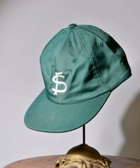 SFC1952WASHED CAP  (GREEN) USED加工