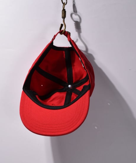 PORP1947_WASHED CAP  (RED) USED加工