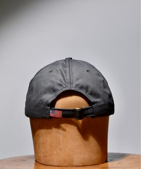LAP1943__WASHED CAP  (DARK GREY) USED加工