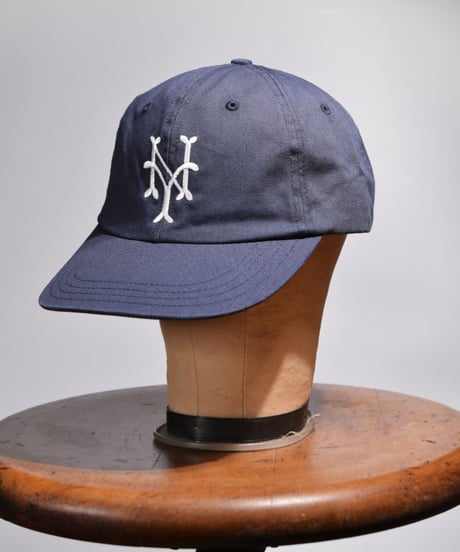 NYCC1947_WASHED CAP  (NAVY) USED加工