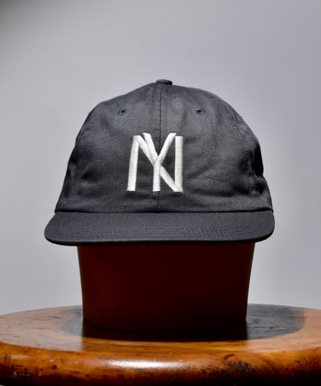 NYBYC 1935_WASHED CAP  (DARK GREY) USED加工