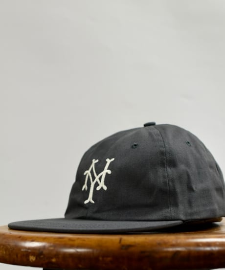 NYCC1947_WASHED CAP  (DARK GREY) USED加工