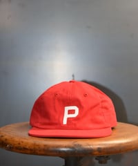 PORP1947_WASHED CAP  (RED) USED加工
