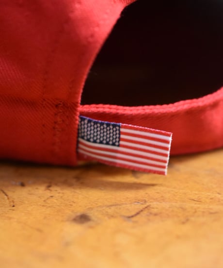 PORP1947_WASHED CAP  (RED) USED加工