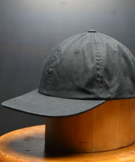 SOLID WASHED CAP  (BLACK)