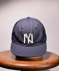 NYBYC 1935_WASHED CAP  (NAVY) USED加工
