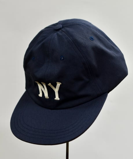 NYBYC 1936S_WASHED CAP  (NAVY) USED加工