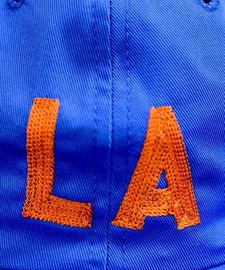 LA_C(ORIGINAL)__WASHED CAP  (Lt Blue)USED加工