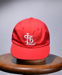 STLC1939_WASHED CAP  (RED) USED加工