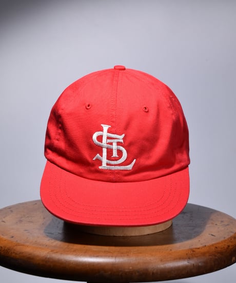 STLC1939_WASHED CAP  (RED) USED加工