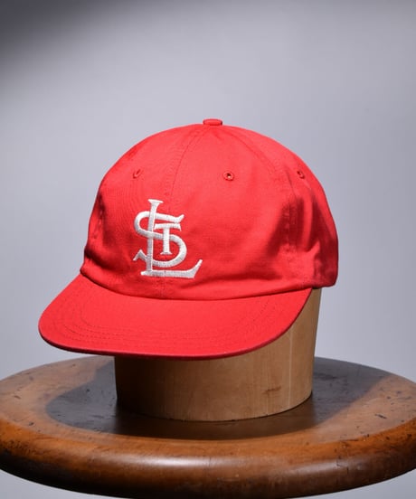 STLC1939_WASHED CAP  (RED) USED加工