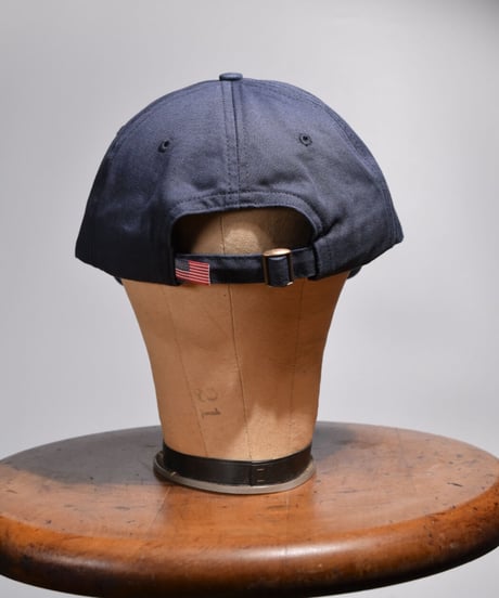 NYCC1947_WASHED CAP  (NAVY) USED加工