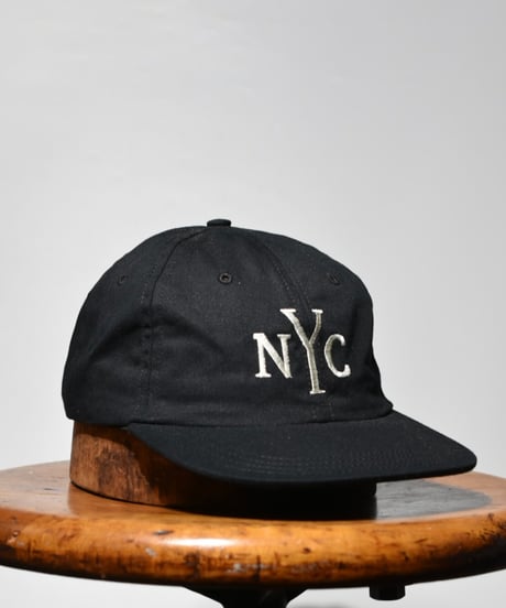 NYC_WASHED CAP  (BLACK) USED加工