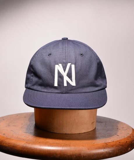 NYBYC 1935_WASHED CAP  (NAVY) USED加工