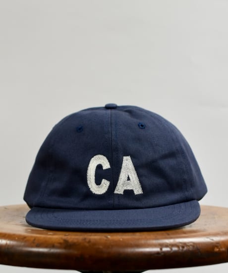 CA_C(ORIGINAL)_WASHED CAP  (NAVY)　USED加工