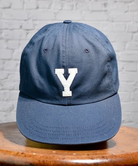 UNIVERSITY COLLECTION - Y_WASHED CAP  (NAVY) USED加工
