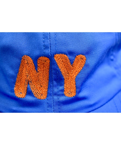 NY_C(ORIGINAL)__WASHED CAP  (Lt Blue)USED加工