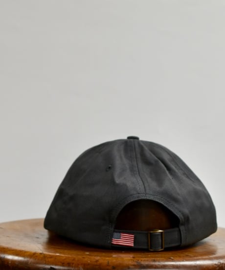 SOLID WASHED CAP  (DARK GREY)
