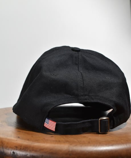BRKN1955_WASHED CAP  (BLACK)　USED加工