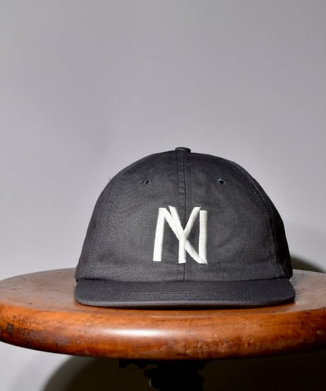 NYBYC 1935_WASHED CAP  (DARK GREY) USED加工