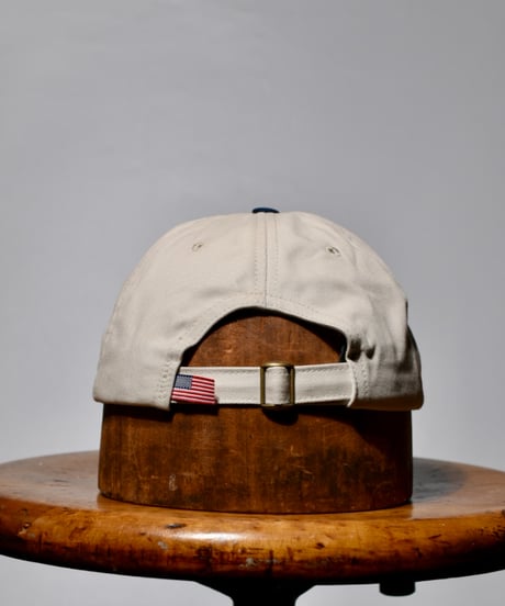 NYBYC36_WASHED CAP  (STONE / NAVY)