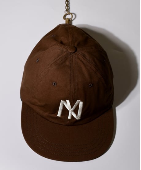NYBYC 1935_WASHED CAP  (BROWN)USED加工