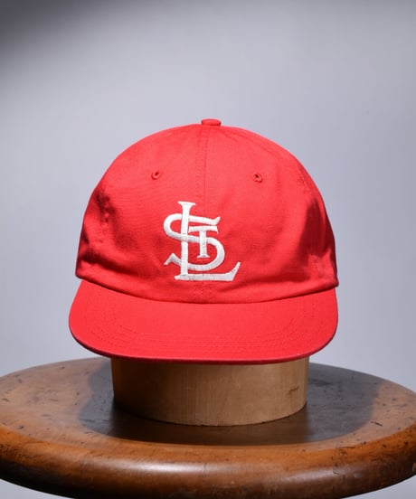 STLC1939_WASHED CAP  (RED) USED加工