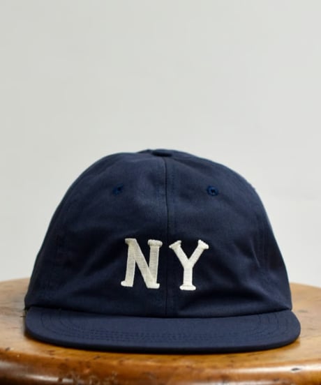 NYBYC 1936S_WASHED CAP  (NAVY) USED加工