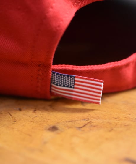 SININ1936_WASHED CAP   (RED) USED加工
