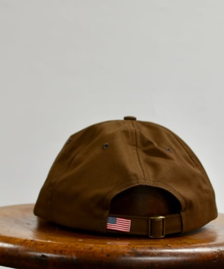 SOLID WASHED CAP  (BROWN)