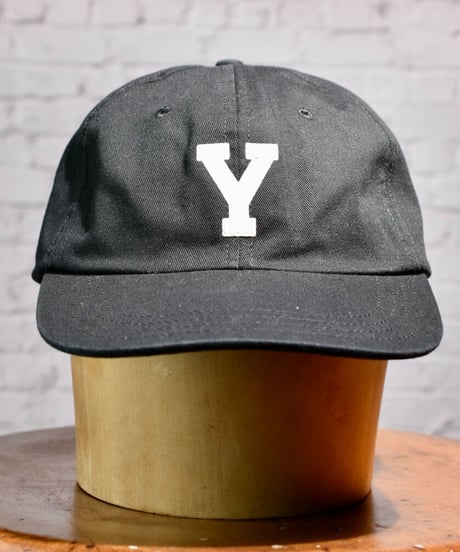 UNIVERSITY COLLECTION - Y_WASHED CAP  (BLACK) USED加工