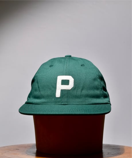 PORP1947_WASHED CAP  (GREEN) USED加工