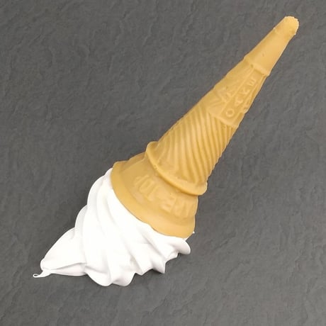 落としたソフトクリーム