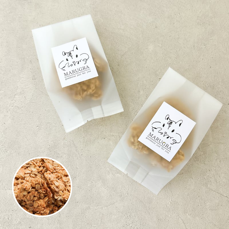 まるグラ プチグラ 塩ココナッツグラノーラ塩麹プラス（リーフレット付き