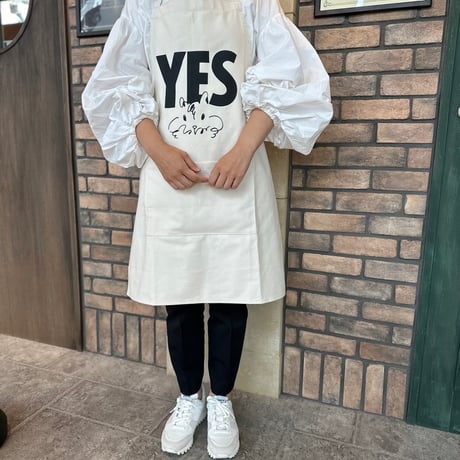 【MARUGRA×DRESSSEN】ADULT APRON“YES＆JOY“