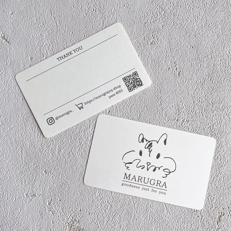 オリジナル メッセージカード | MARUGRA