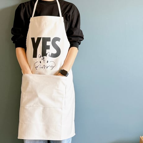 【MARUGRA×DRESSSEN】ADULT APRON“YES＆JOY“