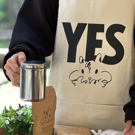 【MARUGRA×DRESSSEN】ADULT APRON“YES＆JOY“