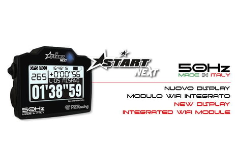 ディーラー在庫有り　PZRACING GPSラップタイマー+GPSロガー　Start Next 400 Gps Laptimer 50HZ Wifi　(日本語マニュアル付き）