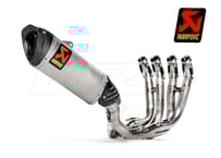 カバー付き! アクラポビッチ BMW S1000R/RR チタンマフラー11~ AKRAPOVIC】 BMW S1000R 2021年/S1000RR 19-21年/M1000RR 20-21