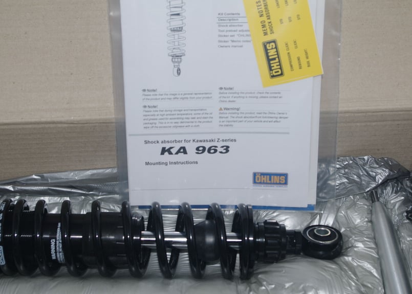 在庫有り OHLINS BLACKLINE KA963 KAWASAKI 旧Z系 Z1R / 在庫有り OHLINS BLACKLINE KA963 KAWASAKI 旧Z系 Z1R /
