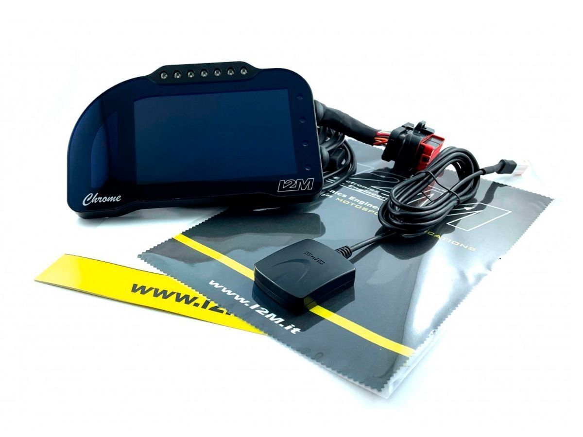 ディーラー在庫有 I2M CHROME Plus2ラップタイマー付きデジタル