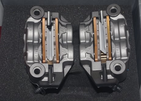 ディーラー在庫有　左右セット　RADIAL BRAKE CALIPERS BREMBO RACING GP4-RS MONOBLOCS 108MM